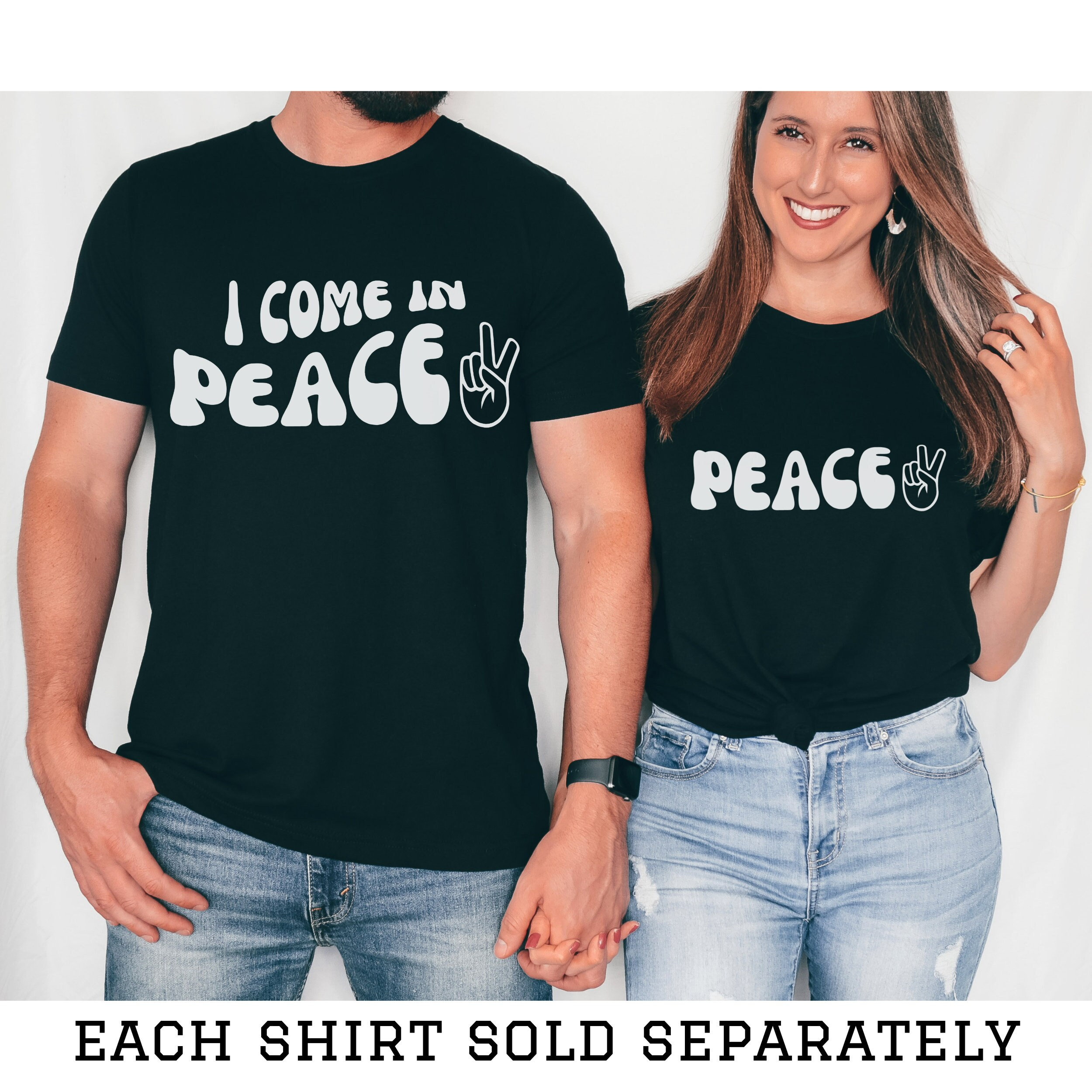 Funny Matching Couple Shirtsfunny Couples Teefunny Matching Etsy