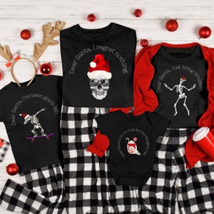 Family Group Christmas Shirt,Matching Christmas outfits Shirts,Skeleton Shirt,Funny Christmas Party,Matching Family Christmas Shirts,Funny T