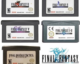 Gba Final Fantasy Etsy