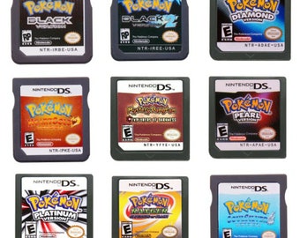 Pokemon HeartGold Soulsilver Diamond Platinum Pearl Black White MysteryDungeon RangerShadows Nintendo DS Version game Version