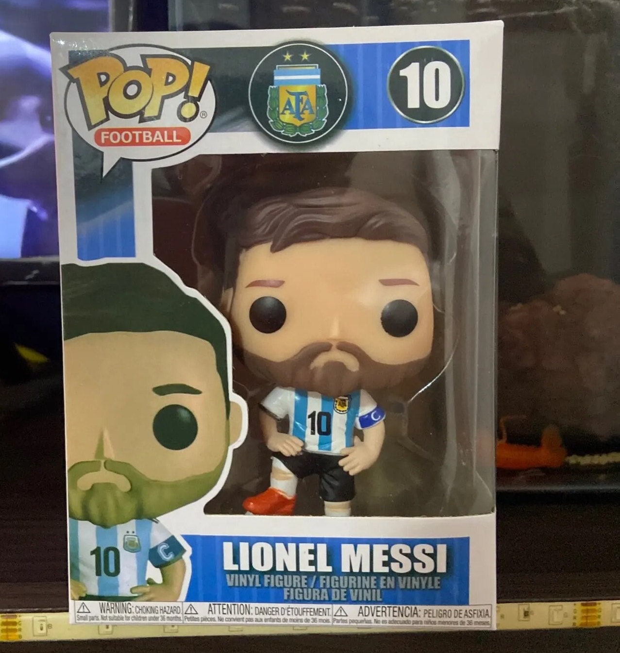 Football Messi Funko Pop Figure With Box 