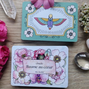 Oracle Baume au cœur - 66 cartes - outil de guidance et de développement personnel 100% positif -  Good vibes - guérison - bonheur