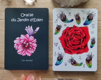 Garden of Eden Oracle - Predictive Clairvoyance and Guidance in All Areas - 55 to 77 Card Deck - Precise and Clear with Superb Energies