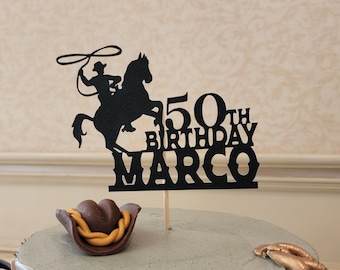 Cowboy Theme Cake Topper  Ranchero Theme Cake topper  Vaquero Cake topper  Custom Cowboy Cake topper  Custom Cake Topper Cowboy theme topper