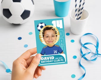 Personalized Soccer Scratch Off Birthday Card Game Soccer Birthday Party Game, Scratch and Win Party Favors, Soccer Birthday Scratch Tickets