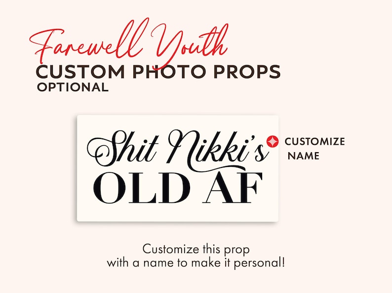 RIP 20s theme photo props for 30th birthday photo booth RIP Youth theme photo props Farewell to My Twenties phrases coffin theme birthday image 3