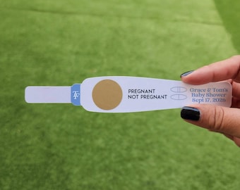 Baby Shower Game Scratch off pregnancy test game for Baby Shower favors fun baby shower custom pregnancy test scratch game for baby shower