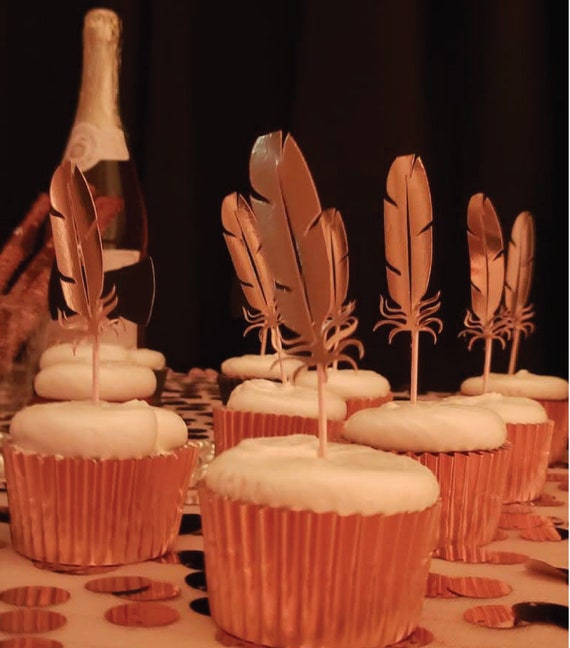 Gatsby Theme Cupcake Toppers 1920s Theme Cupcake Toppers Art - Etsy