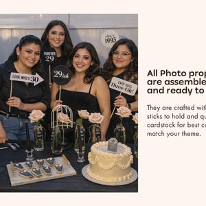 RIP 20s theme photo props for 30th birthday photo booth RIP Youth theme photo props Farewell to My Twenties phrases coffin theme birthday image 5