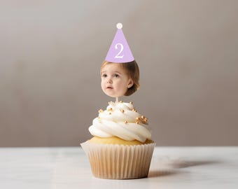 Keepsake Cupcake Topper, Personalized Photo Memory Keepsake, Extra Topper from Previous Order