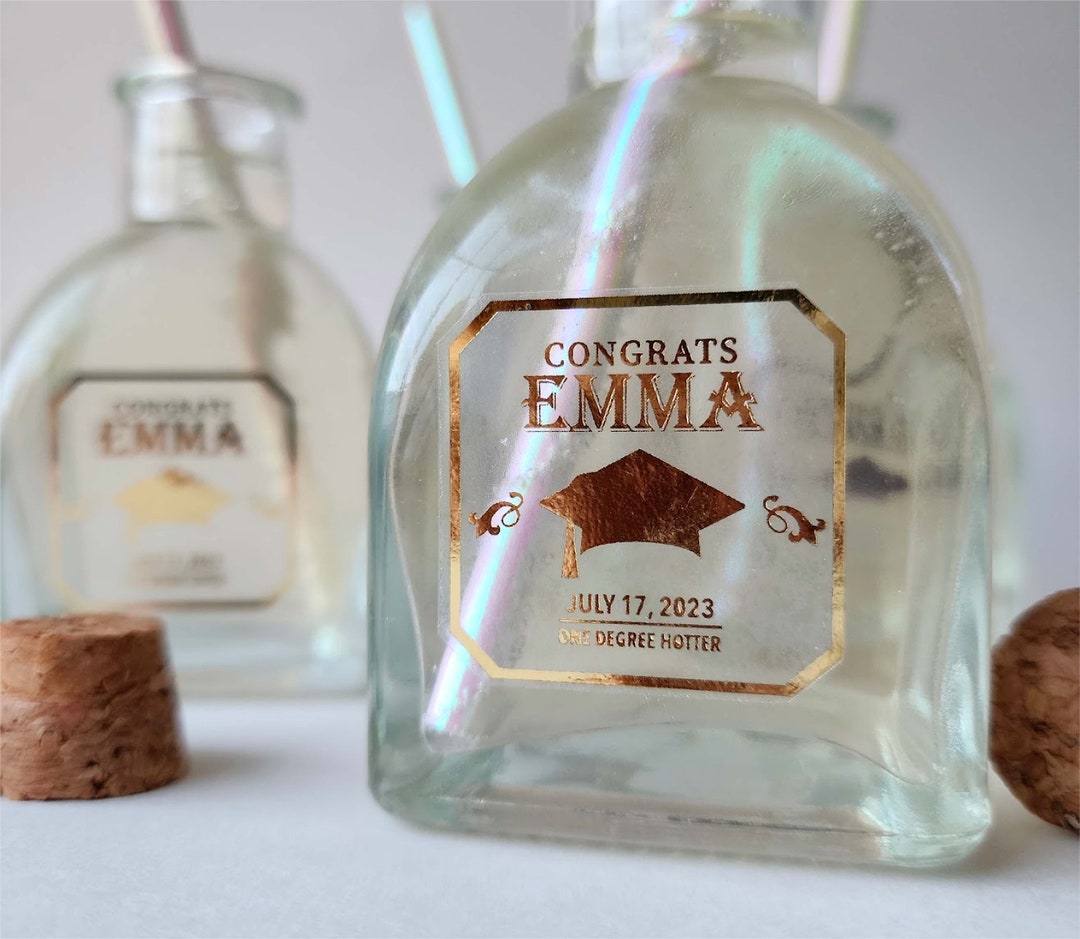 Tequila Customized Label for Graduation Party Tequila Gift for New