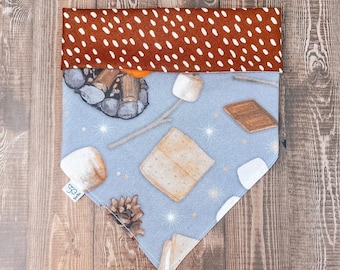 Campfire S’mores | Camping | Deer | Wilderness | Pet Bandana