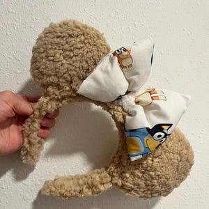 Sherpa Bluey ears