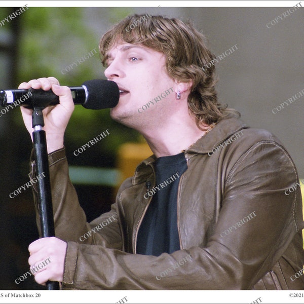 Rob Thomas (of Matchbox 20) - 11x14 Original Numbered Segami Photography Photo/Print