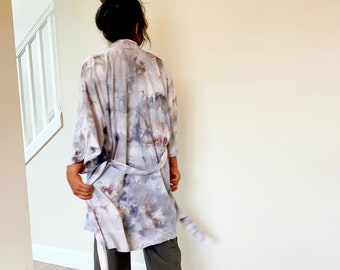 Kleding Gender-neutrale kleding volwassenen Pyjamas & Badjassen Jurken Cotton anniversary gift Personalized Wifey kimono robe Gift for her Gift for wife 2nd anniversary Engagement gift jfyBride 