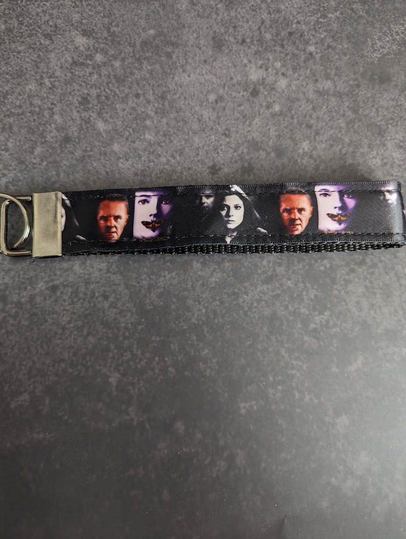Movie TV characters key fobs, slasher, villains horror, scary, goth, alt, Buffy, Scream, Beetlejuice Silence of the lamba