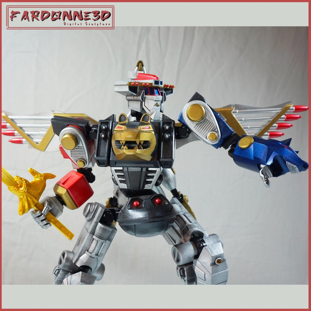 Power Rangers Ninja Falcon Megazord 1995 Movie - Etsy