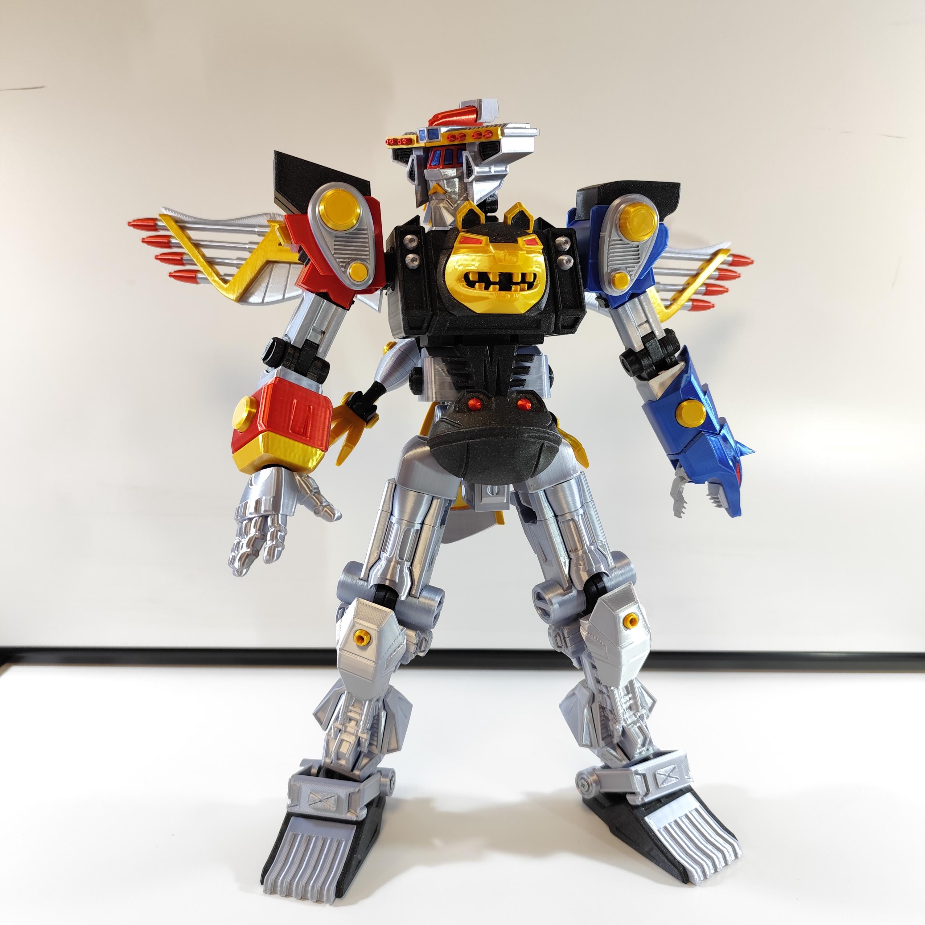 Power Rangers Ninja Falcon Megazord 1995 Movie - Etsy