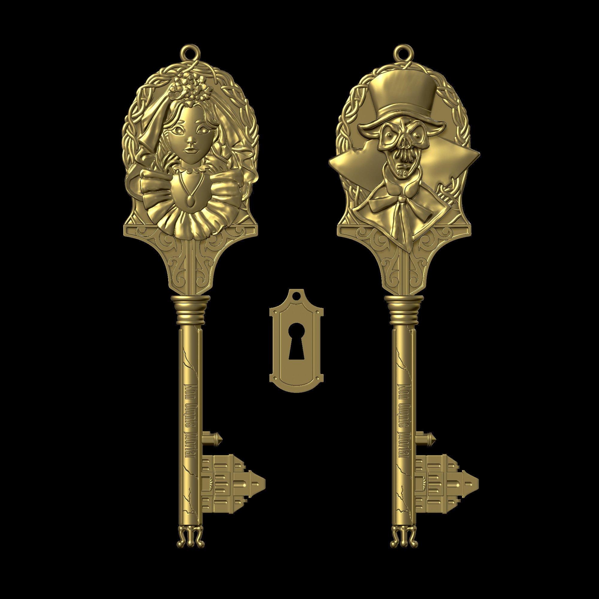 Phantom Manor Key Fan Art - Etsy