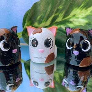 Muddy Cats | Cats | Designer Toy | Art Toy | 3D Printed Art Toy | Figurine | 3D Print | Collectible Figurine | Figurine | Collectible