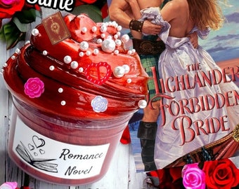 Romance Novel Slime with Mystery Novel Book