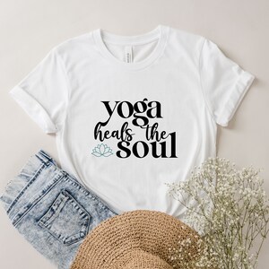 ORGANIC yoga shirt for women - yoga shirt saying - t-shirt gift for birthday, Easter, Mother&#39;s Day