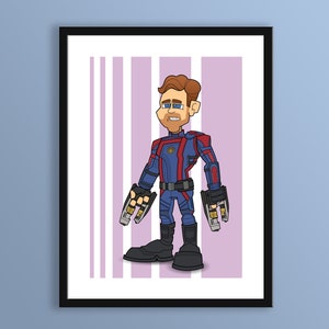 Superhero, Star-Lord 3, Guardians of the Galaxy vol. 3, DIGITAL Print