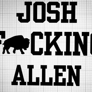 Josh Allen Decal