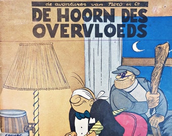 Gesigneerde 1e druk Nero: 'De Hoorn des Overvloeds' - Het Volk - België - 1954