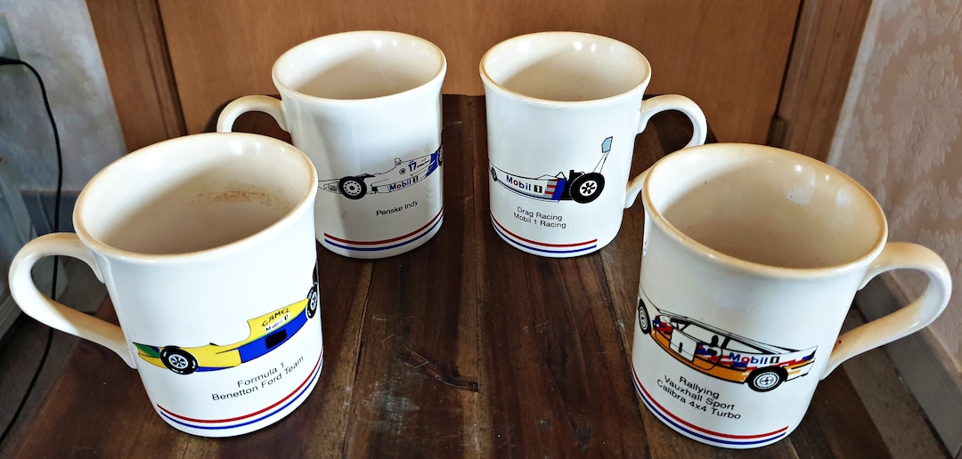 Collection of Vintage Coffee Bags Mobil1 British Petrol Etsy