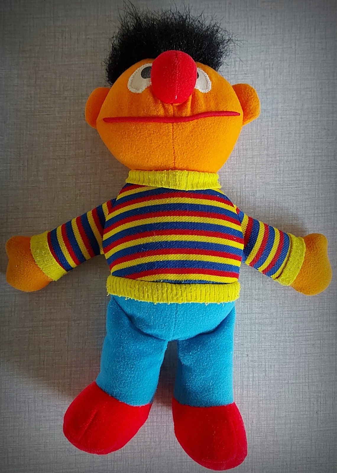 Iconic Cuddly Toys Bert and Ernie Fabric Plush the Etsy UK