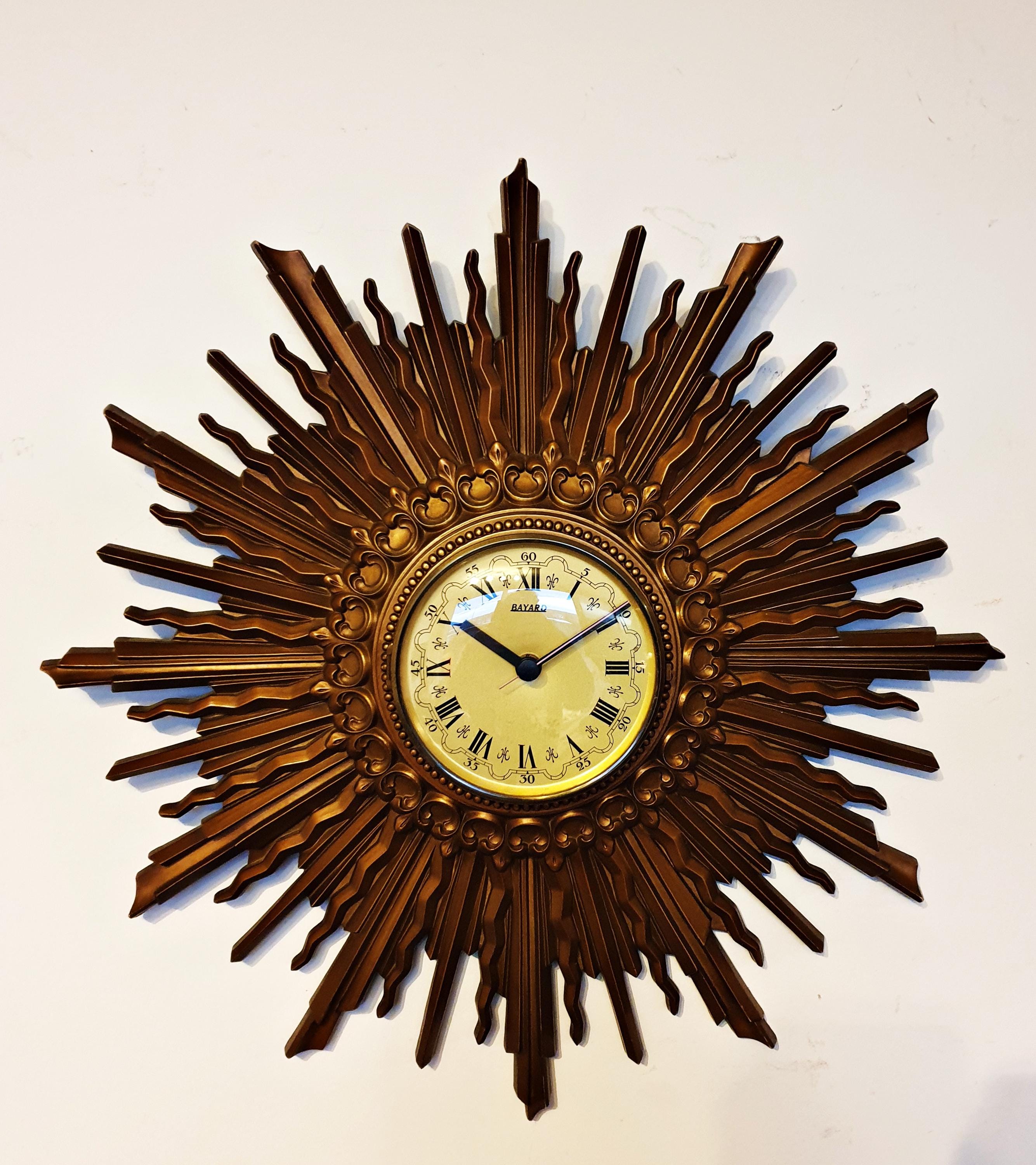Vintage Bayard Clock - Etsy Vintage Bayard Clock - Etsy