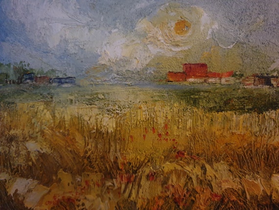 Mya Buggenhout: 'Summer' - Oil on canvas - Belgium - 1950-1959