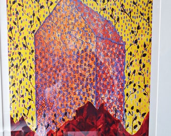 Willy Van Sompel: &#39;Ambiguity reigns, every interpretation has a chance&#39; - Color lithograph - Belgium - 1992