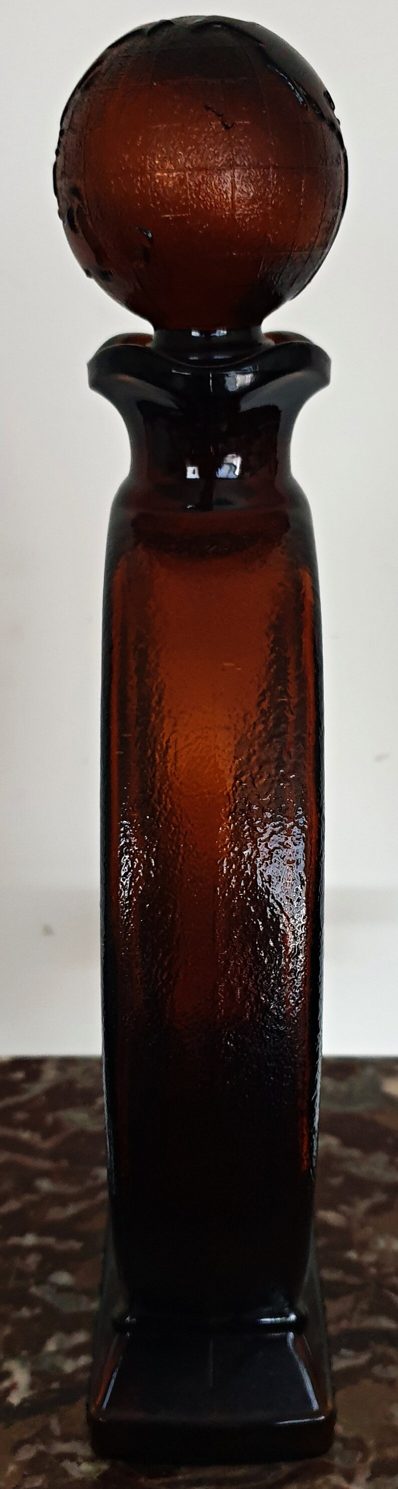 Decanter Bottle 50 Years OMCO Hillsboro Glass Company Etsy