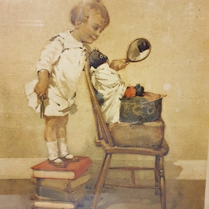 Lawson Wood: „Noch mehr los, Sir?“ - Chromolithographie - Großbritannien/Belgien - 1910-1919