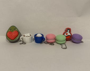 3D Printed Clicker Fidget Toy: Macaroon, Avocado, Potion