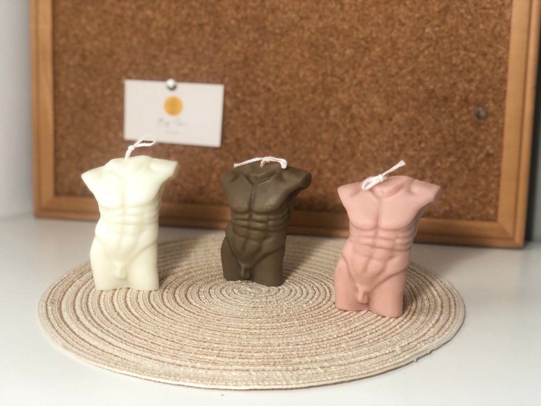 Body Art Candle Naked Man Candle Body Candle Sexy Candle Gift for Her