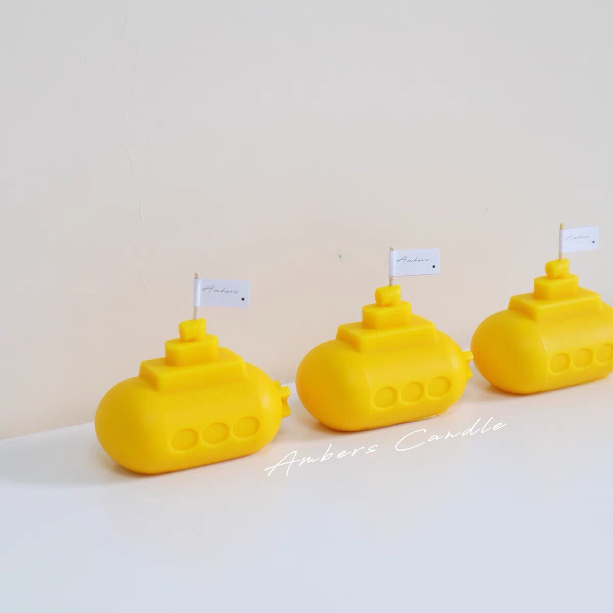 Submarine Candle Under the Ocean Candle Vehicle Candle Etsy