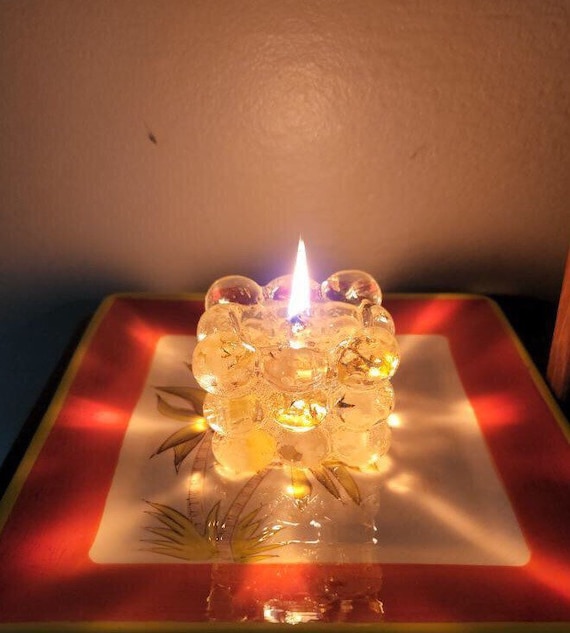 【極レア】キャンドル クリスタルガラス 極レア】キャンドル クリスタルガラス