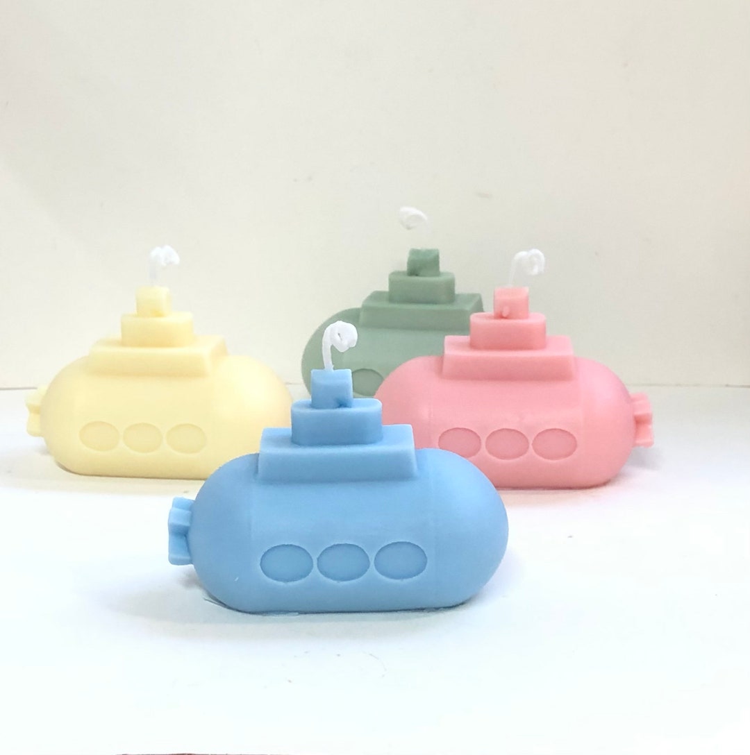 Submarine Candle Under the Ocean Candle Vehicle Candle Etsy