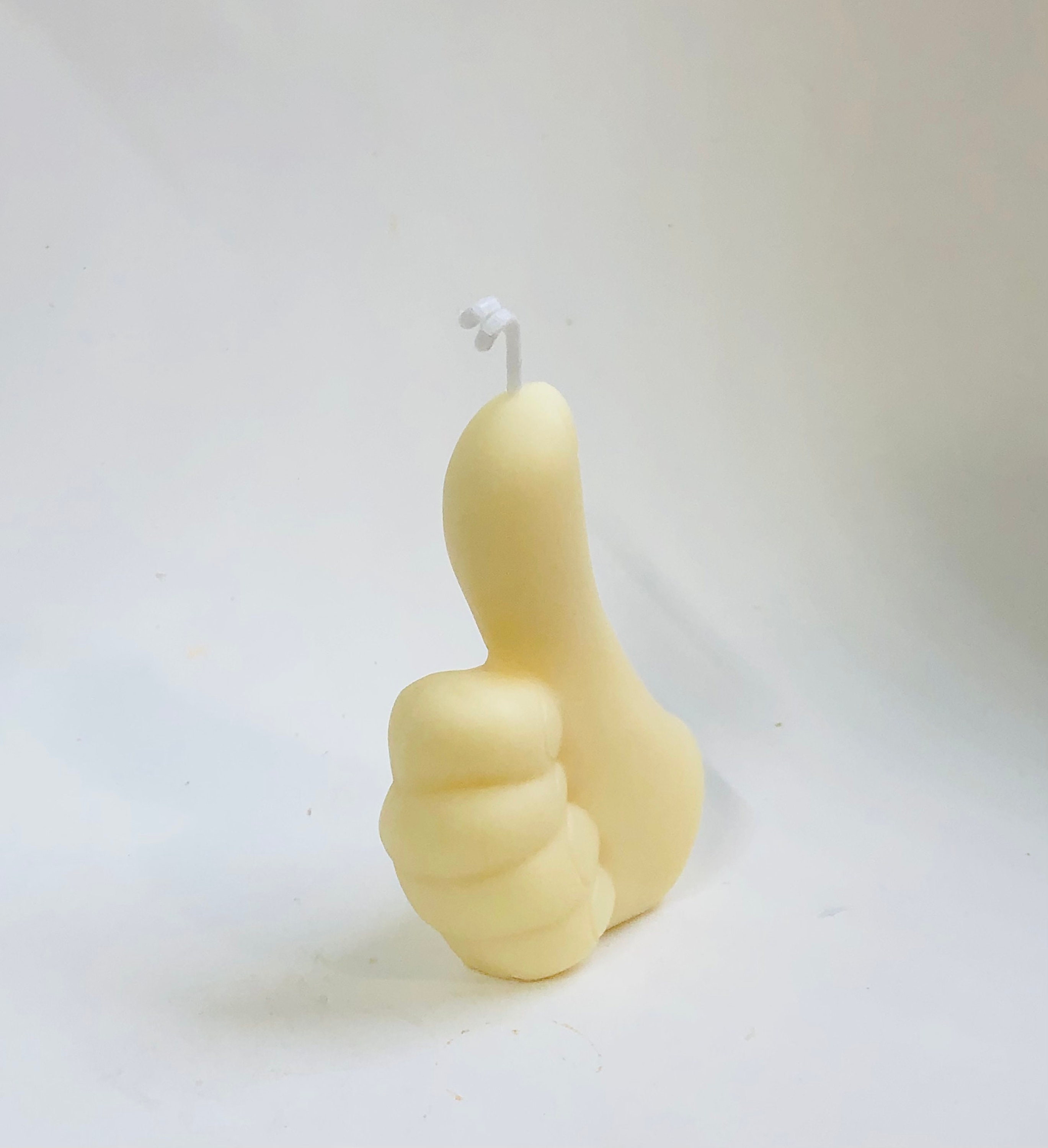 Thumbs up Candlehand Shaped Candle Hand Gestures Candle Big Etsy