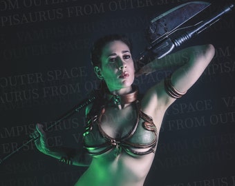 Slave Leia Cosplay - STAR WARS - Studio Photoset - Instant Download - 18 HD Photos
