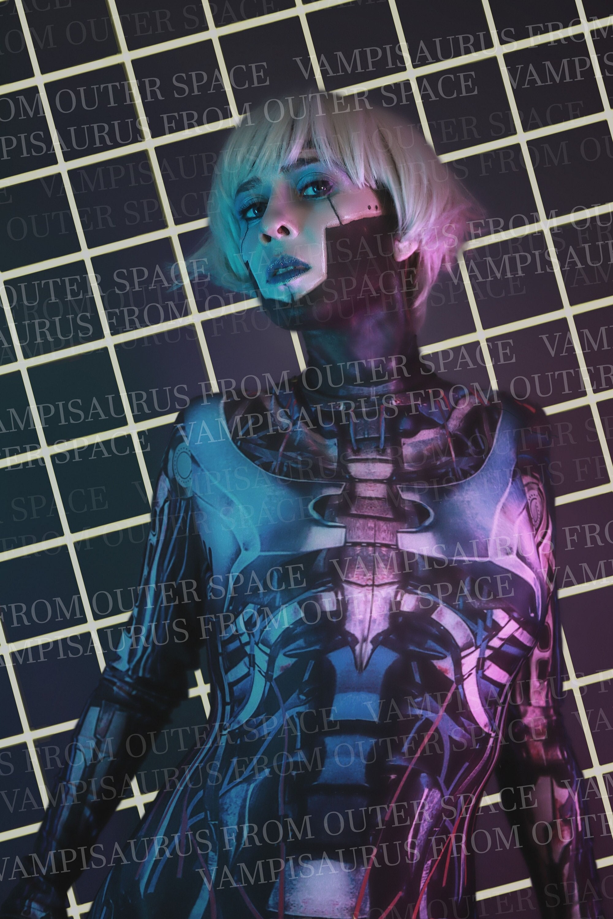 Robot Girl Makeup Sci-fi Pinup Studio Photoset Instant Download 18 HD  Photos - Etsy