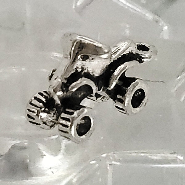 Four Wheeler Charm, ATV Charm,  Off Road Charm, Charms/pendants Zinc Alloy 19mm x14mm( 6/8" x 4/8")  2, 5, 10, 20pc lots  Ships from Ohio