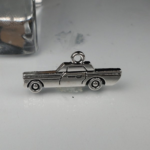 Vintage Car Charm-Vintage Hot Rod-Johnny Lightning-Classic Car-Muscle Car-Supernatural's Dean Car-1 Sided Charm-11x18mm 1, 5, 10, 20 pc lots