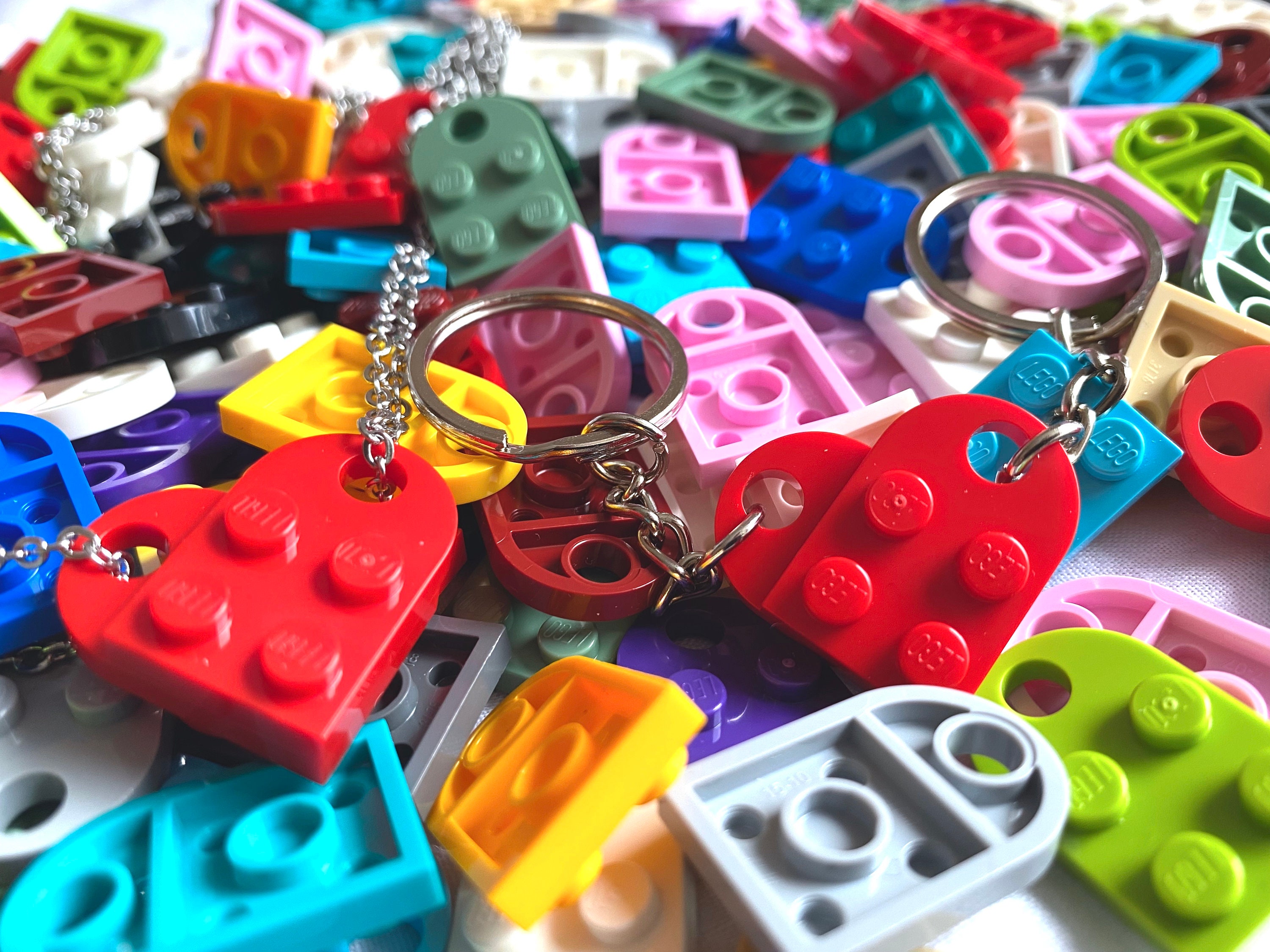 Heart Necklacemade With Genuine LEGO Bricksmix & Match Pendantsmake Your  Own Coloursmother's Days Love Giftnot an Official LEGO Product 