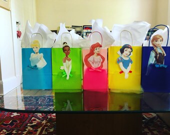 Princess party bags