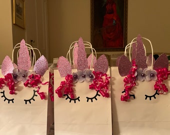 Unicorn Girl Party bags