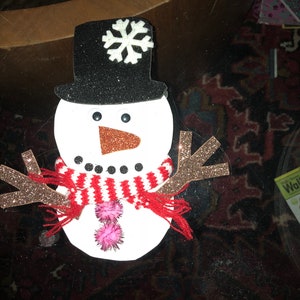 Snowman craft